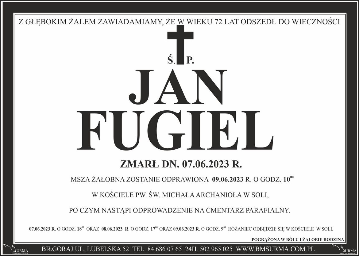 Ś.P. JAN FUGIEL