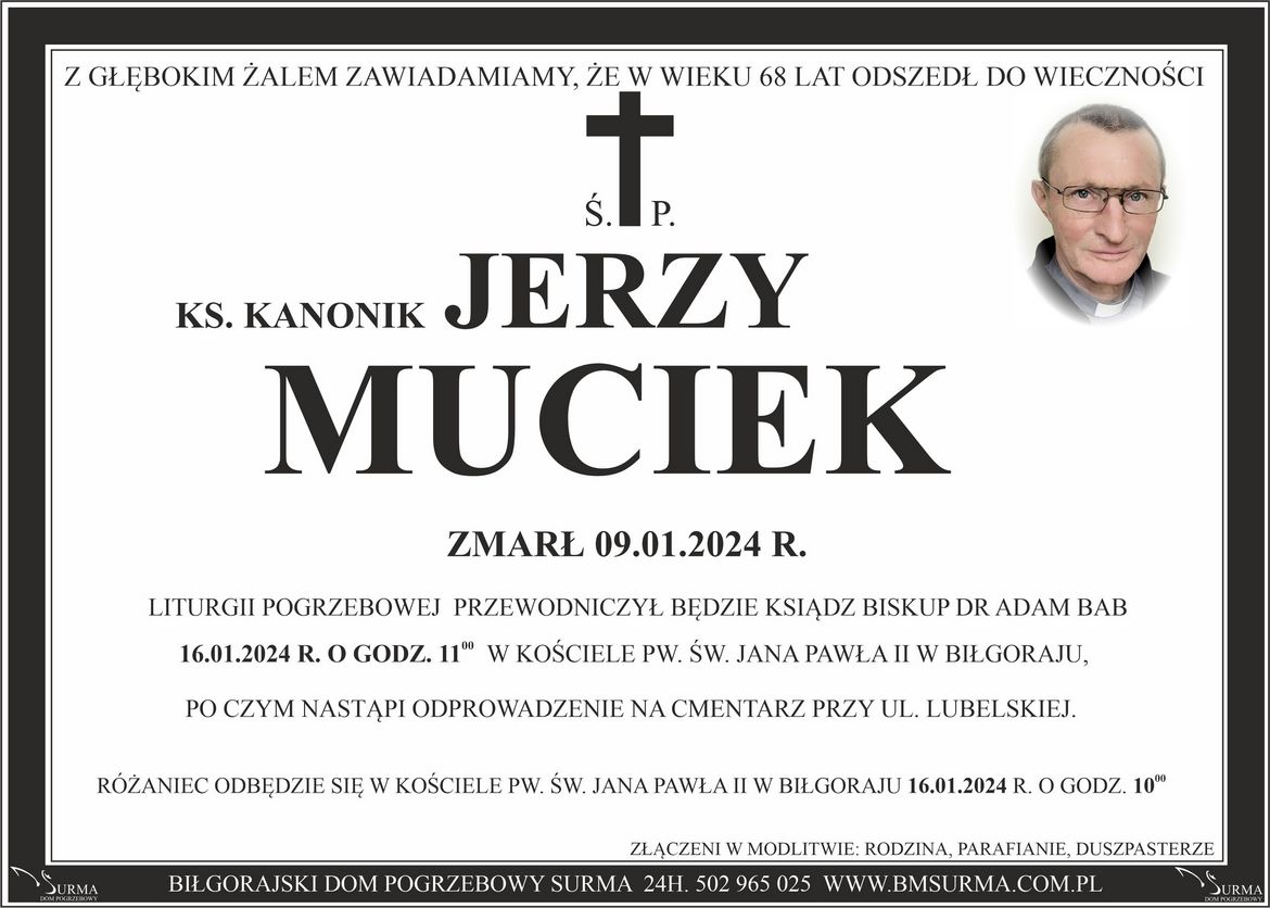 Ś.P. KS. KANONIK JERZY MUCIEK